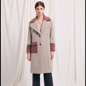 Petite Studio NYC- Hailey Wool Coat (Oatmeal)